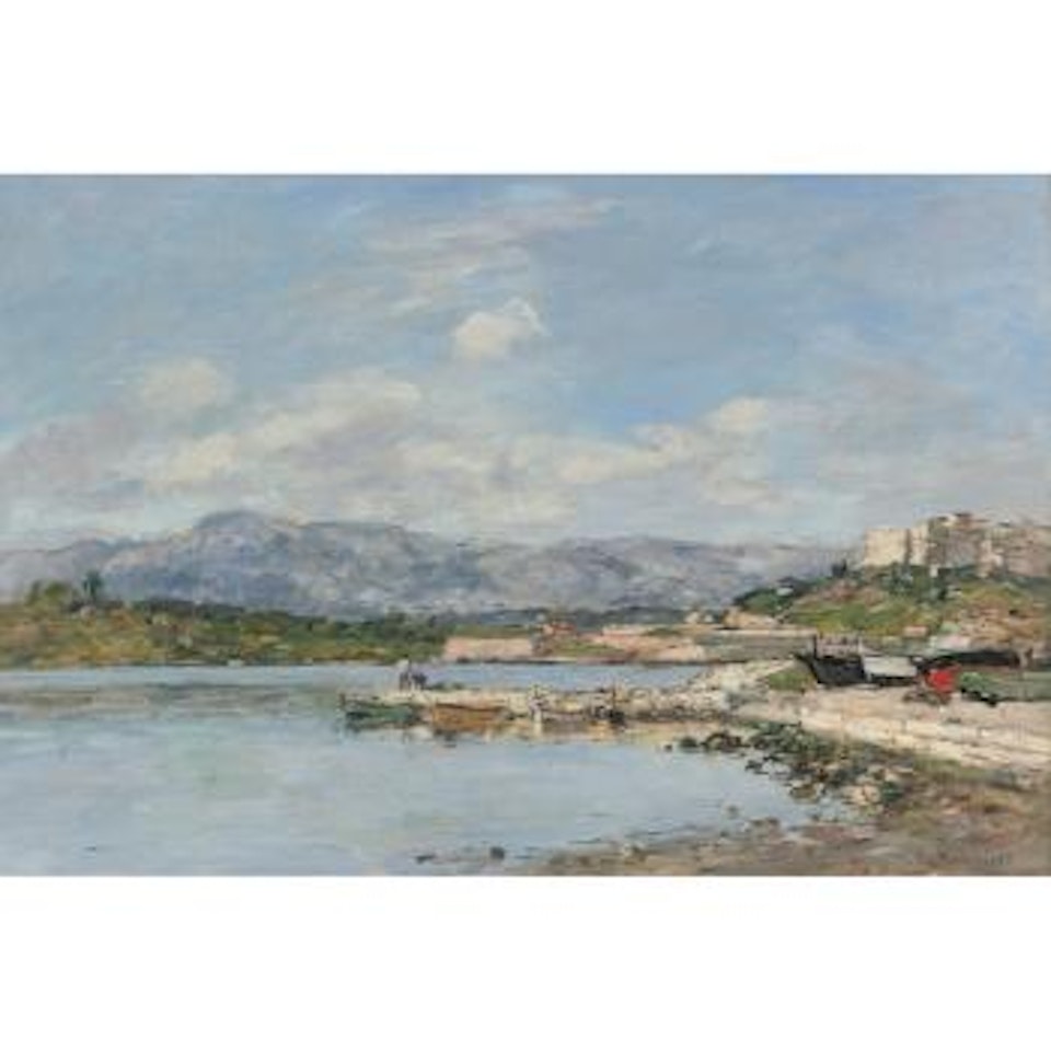 Antibes, Le Fort Carré by Eugène Boudin