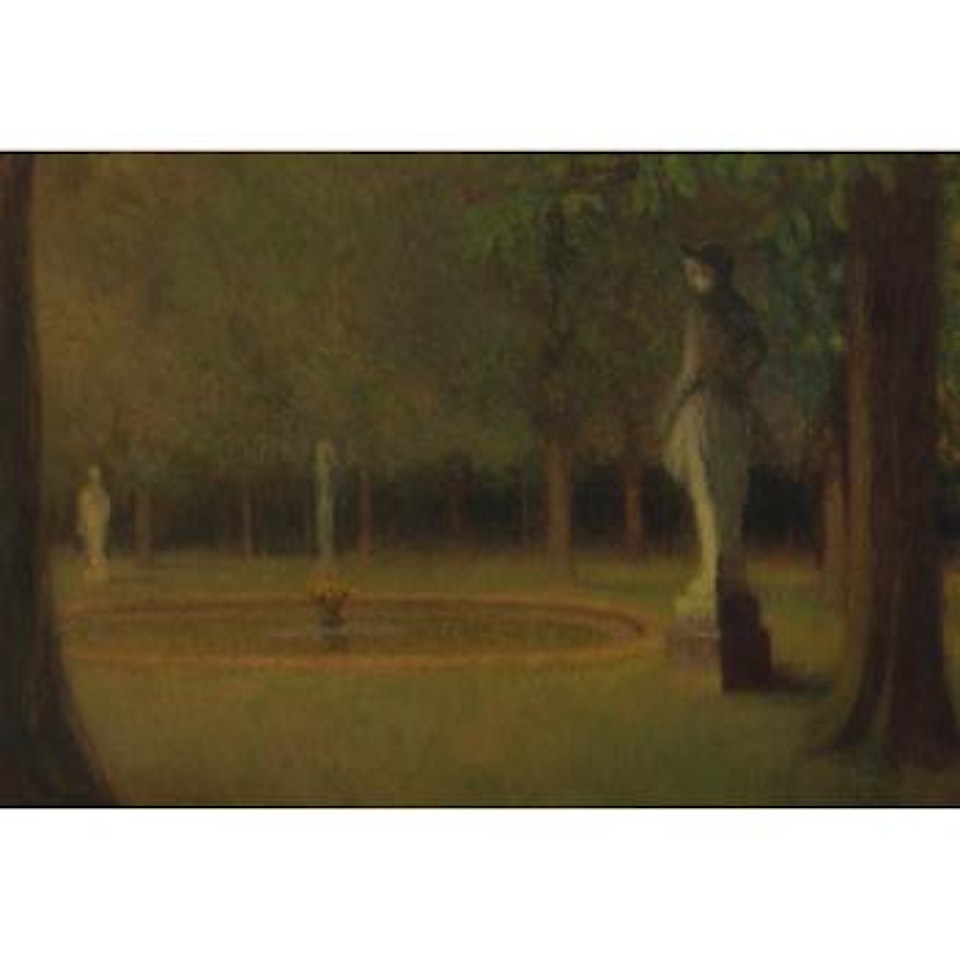 Les Statues Dans Le Parc De Versailles by Henri Le Sidaner