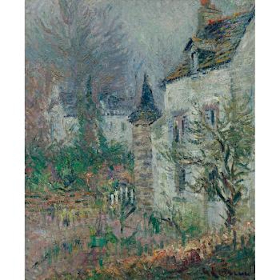La Maison De Juge, Pont-Aven by Gustave Loiseau