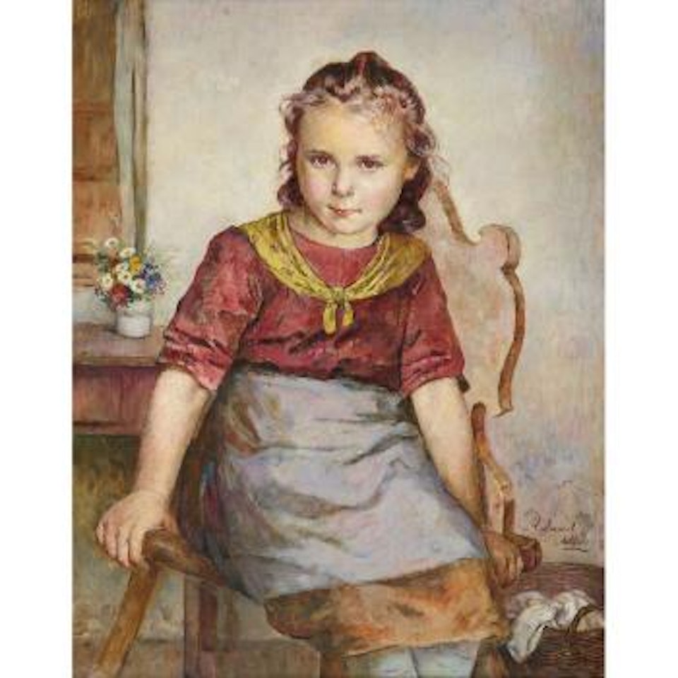Little girl by Edmund Adler