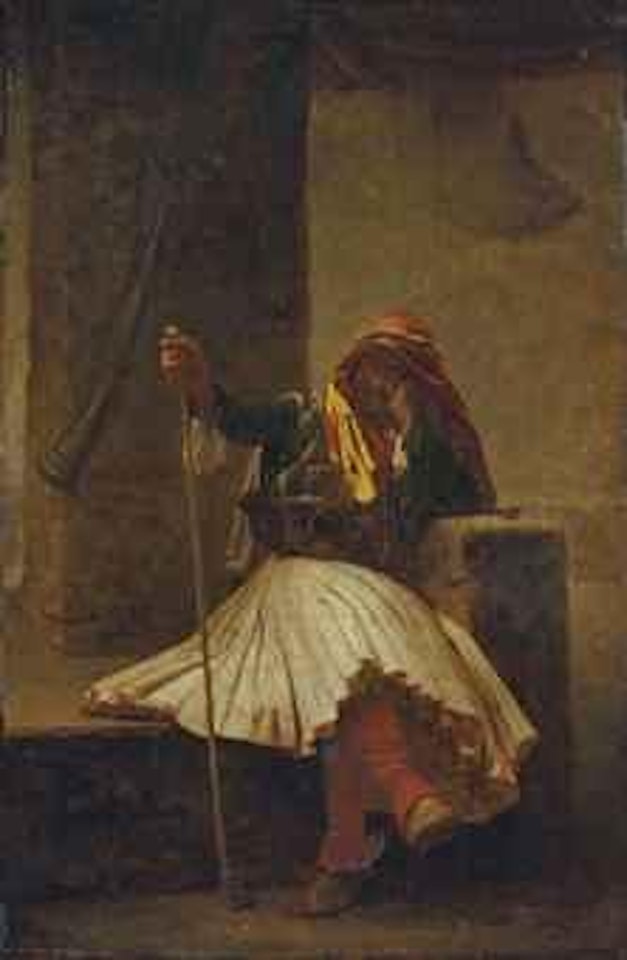 Arnaute buvant by Jean Léon Gérome