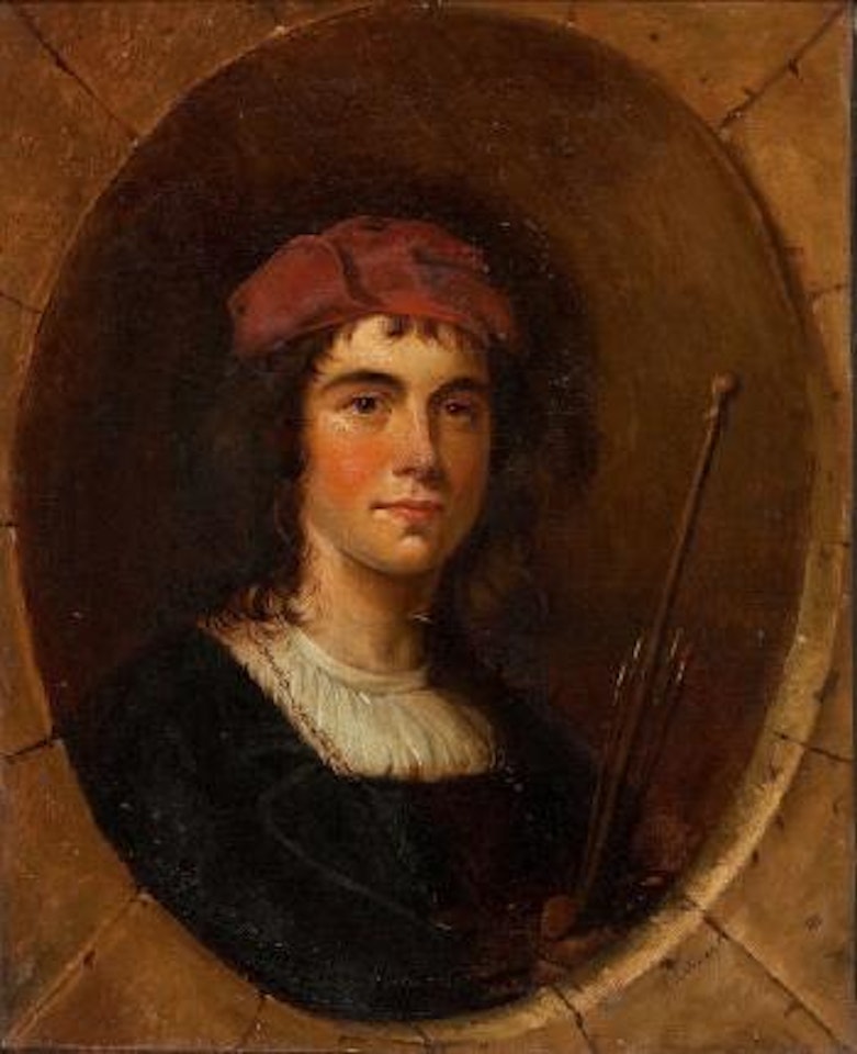 Portrait of a fur trapper by Alfred Jacob Miller