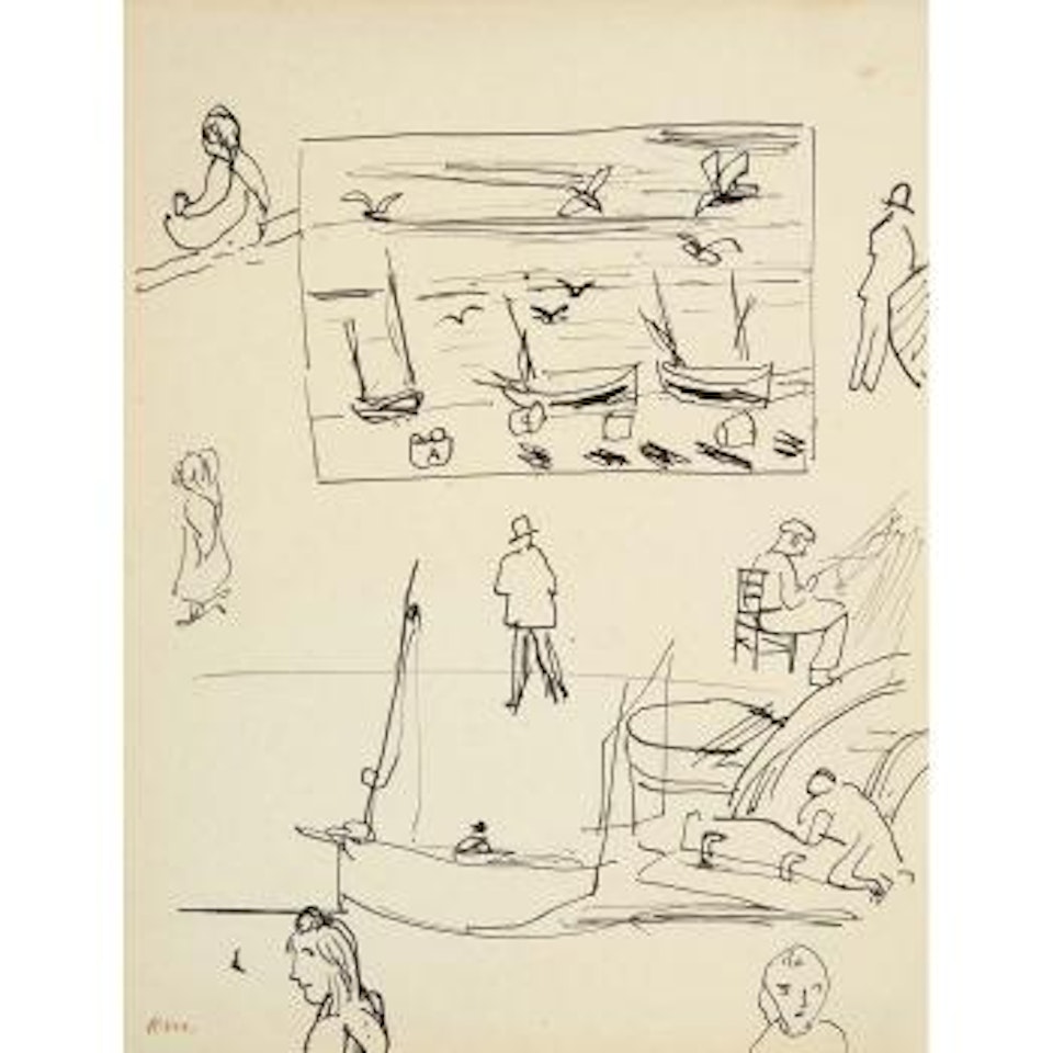 Sketches from Collioure by Henri Matisse