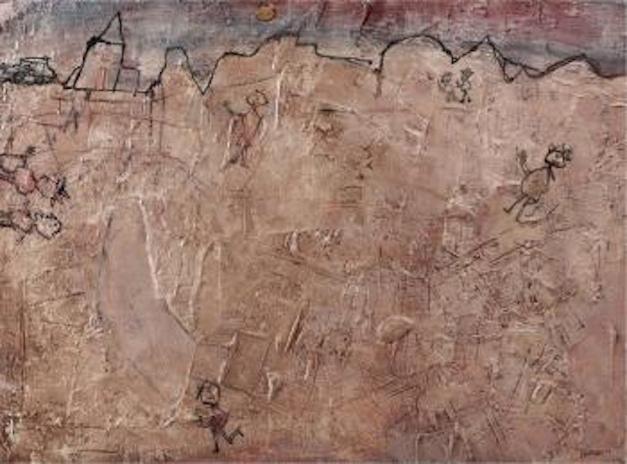 Profusion d'espace by Jean Dubuffet