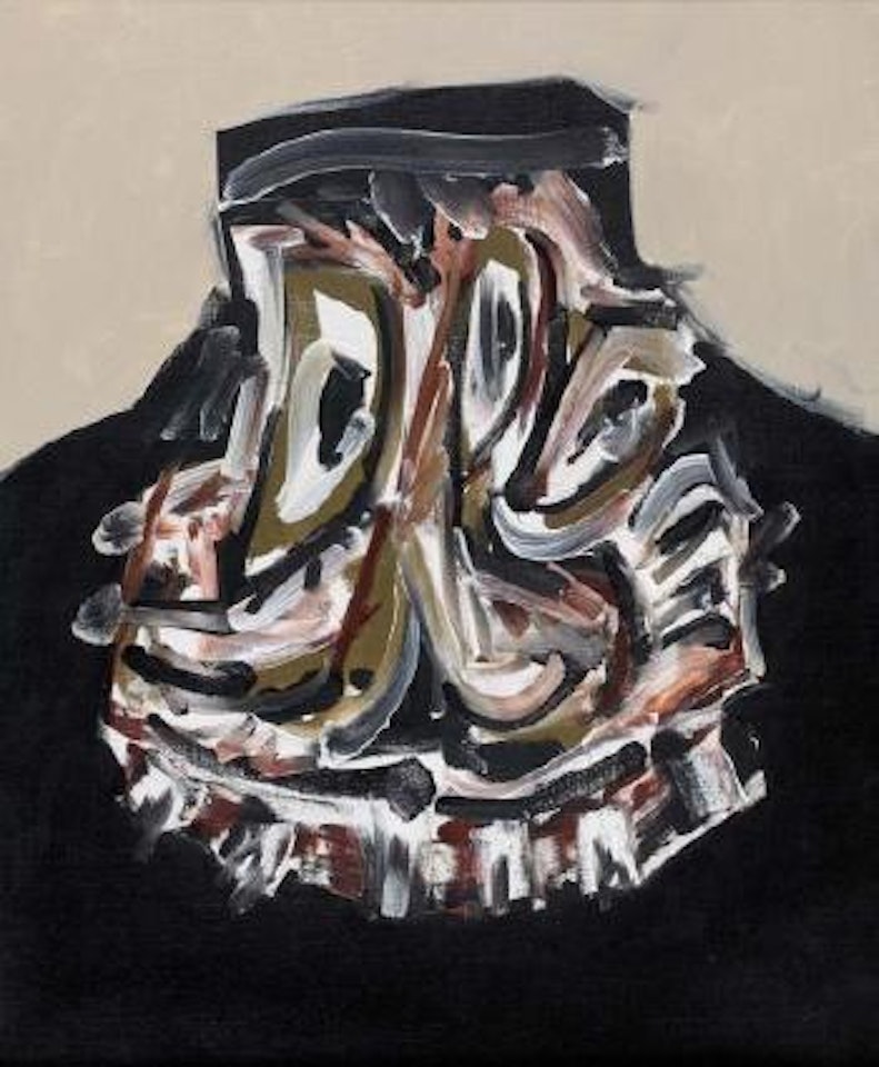Portrait no 9 by Antonio Saura
