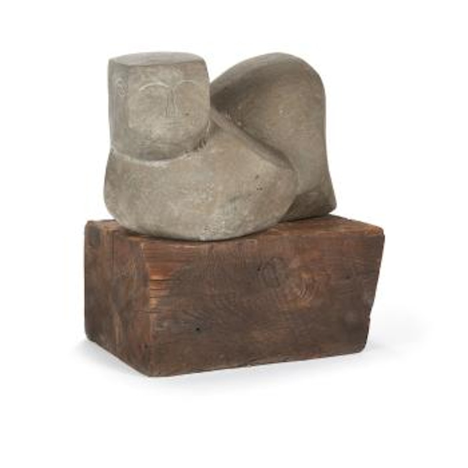 Three faced cat by Louise Nevelson