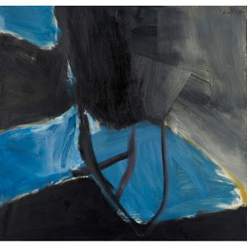 Blue and black by José Guerrero