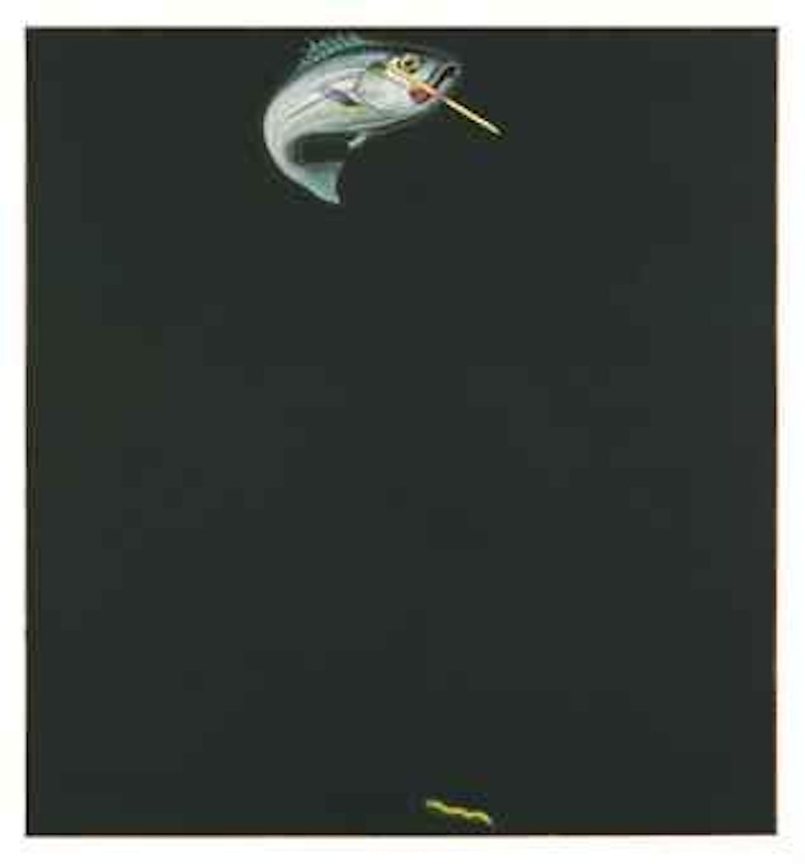 Strange Catch for a Fresh Water Fish by Ed Ruscha
