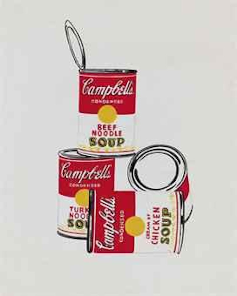 Four Campbell's Soup Cans by Andy Warhol