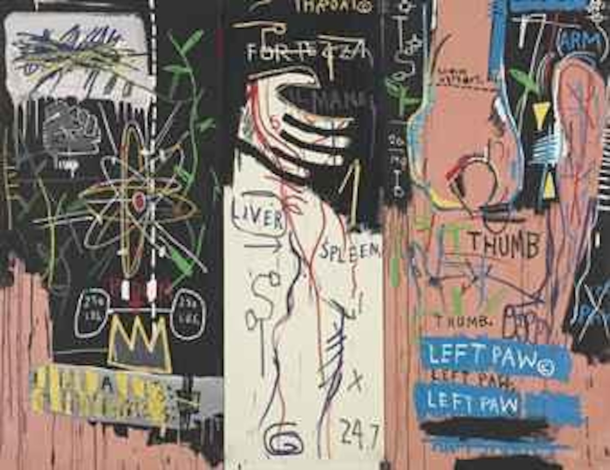 Catharsis by Jean-Michel Basquiat