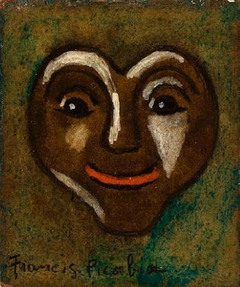 Untitled (Heart face) by Francis Picabia