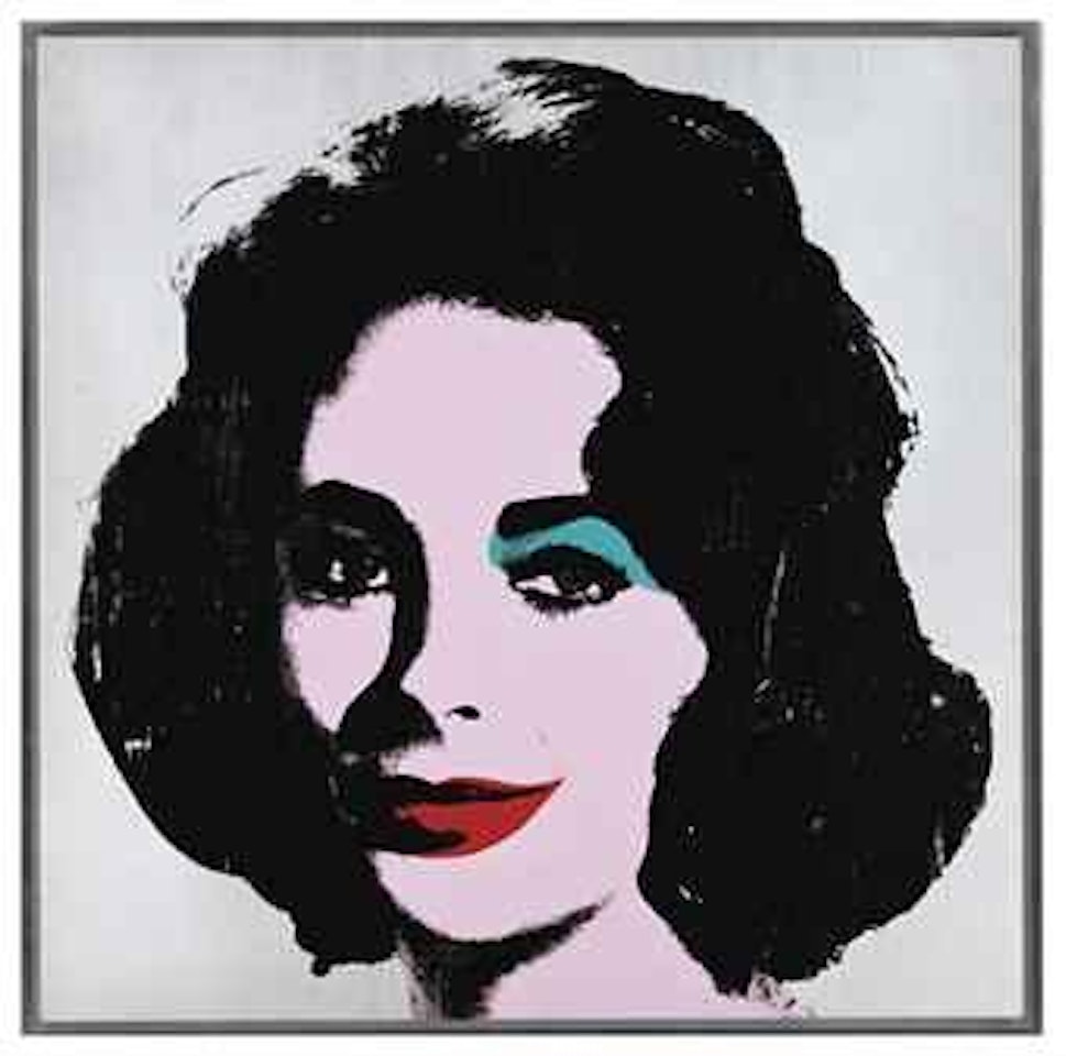 Silver Liz by Andy Warhol