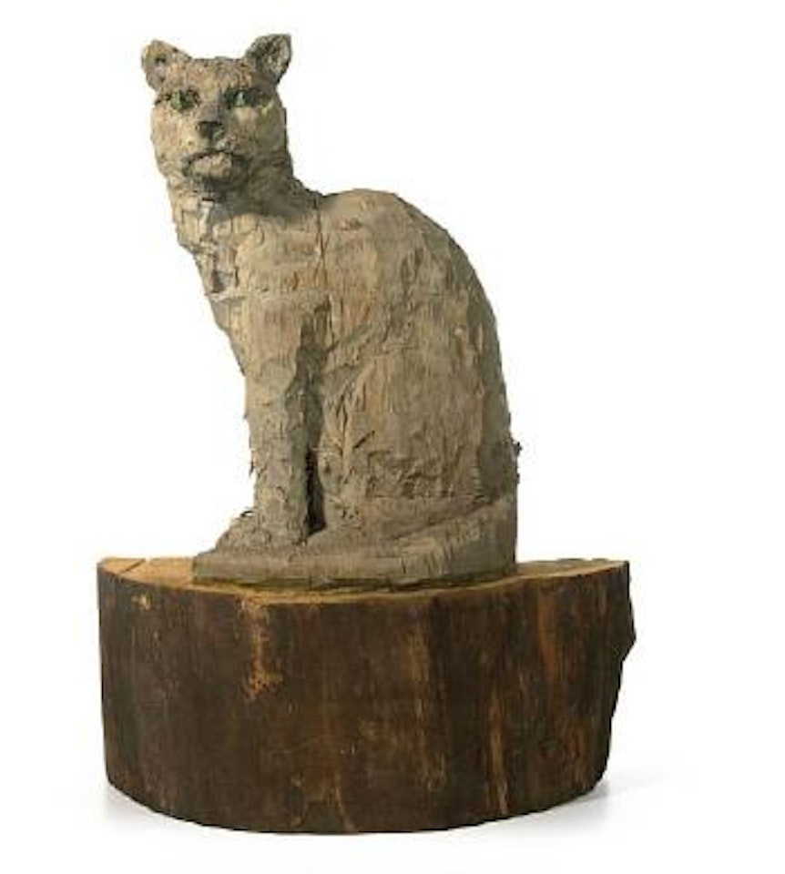 Cat by Stephan Balkenhol