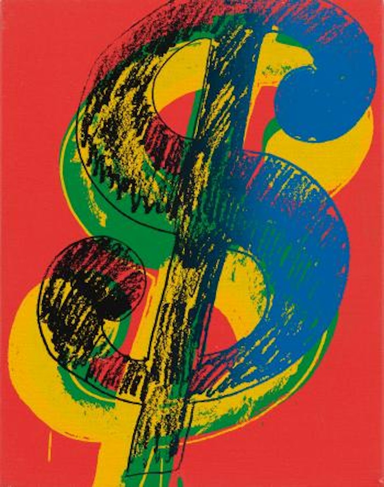 Dollar Sign by Andy Warhol