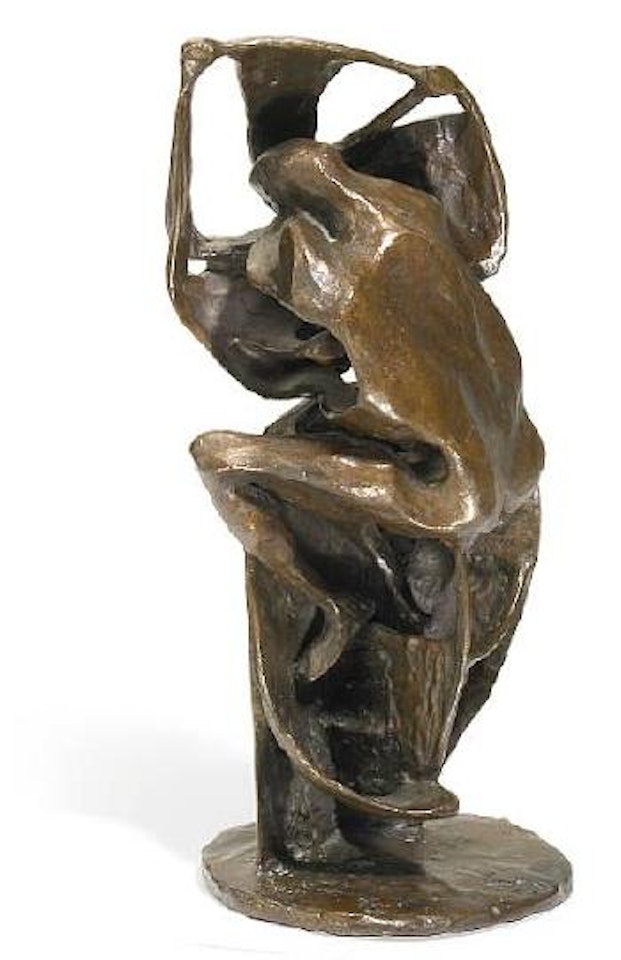 Nautilus Maze Figure (upright version) by Michael Ayrton