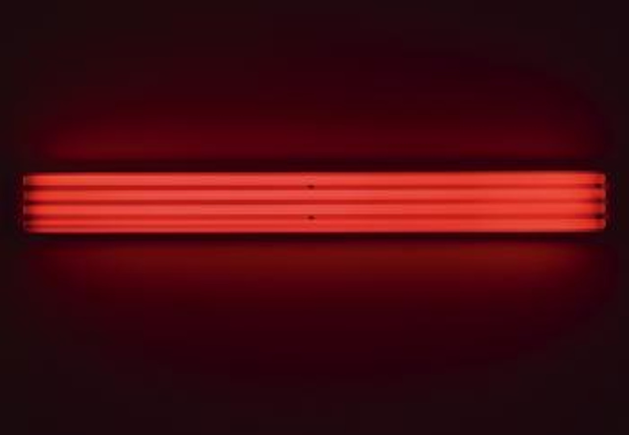 Four Red Horizontals (To Sonja) by Dan Flavin