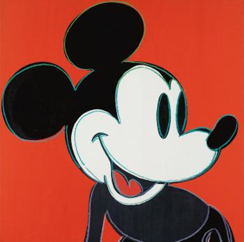 Mickey Mouse (Myth Series) by Andy Warhol