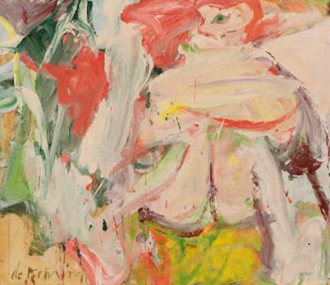Untitled (Woman In a Forest) by Willem de Kooning