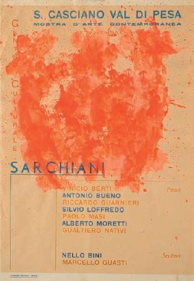 Senza titolo (Manifesto) by Antonio Bueno