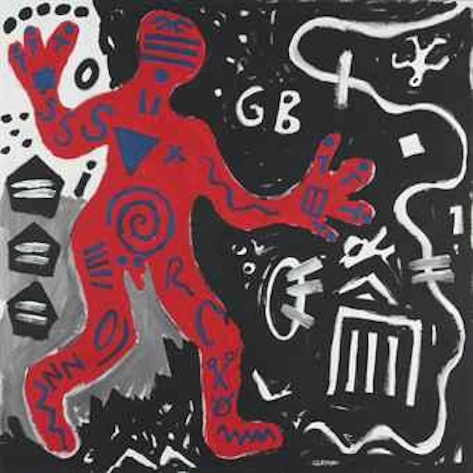 Auf Dem Weg Nach England (On the Road to England) by A.R. Penck