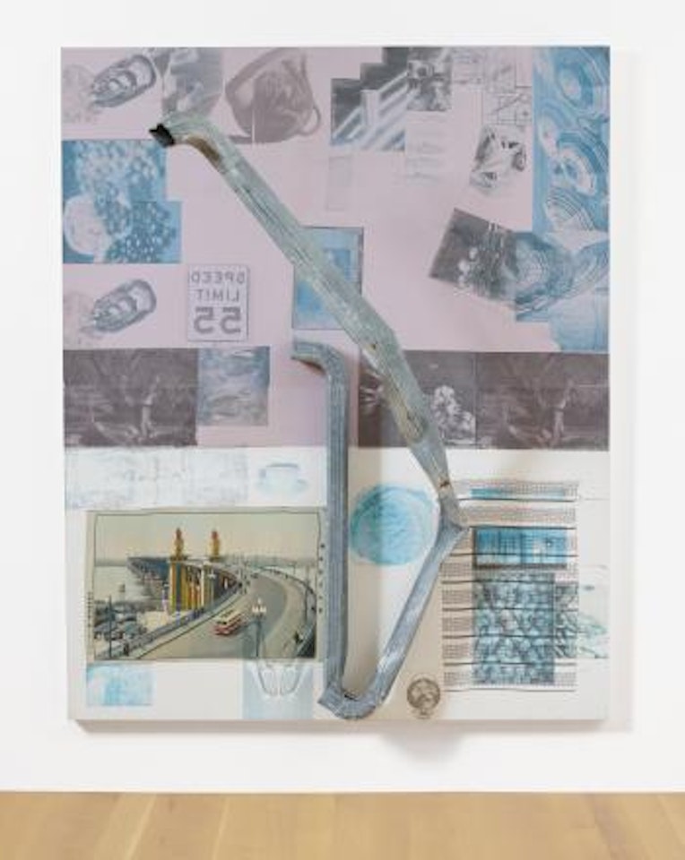 Cycloid (Spread) by Robert Rauschenberg