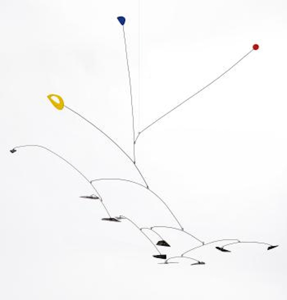 Yellow Eye, Red Dot by Alexander Calder