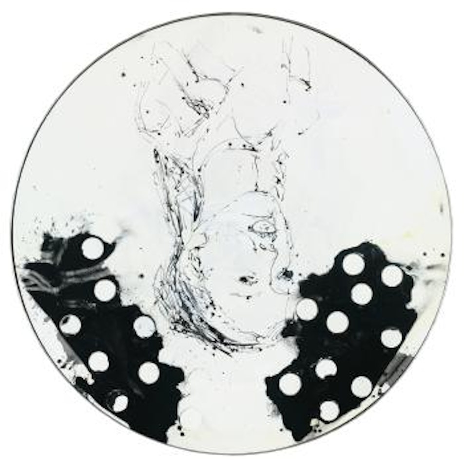 Eine Tochter Sowjetkirgisiens- Clara (2-III-02) by Georg Baselitz