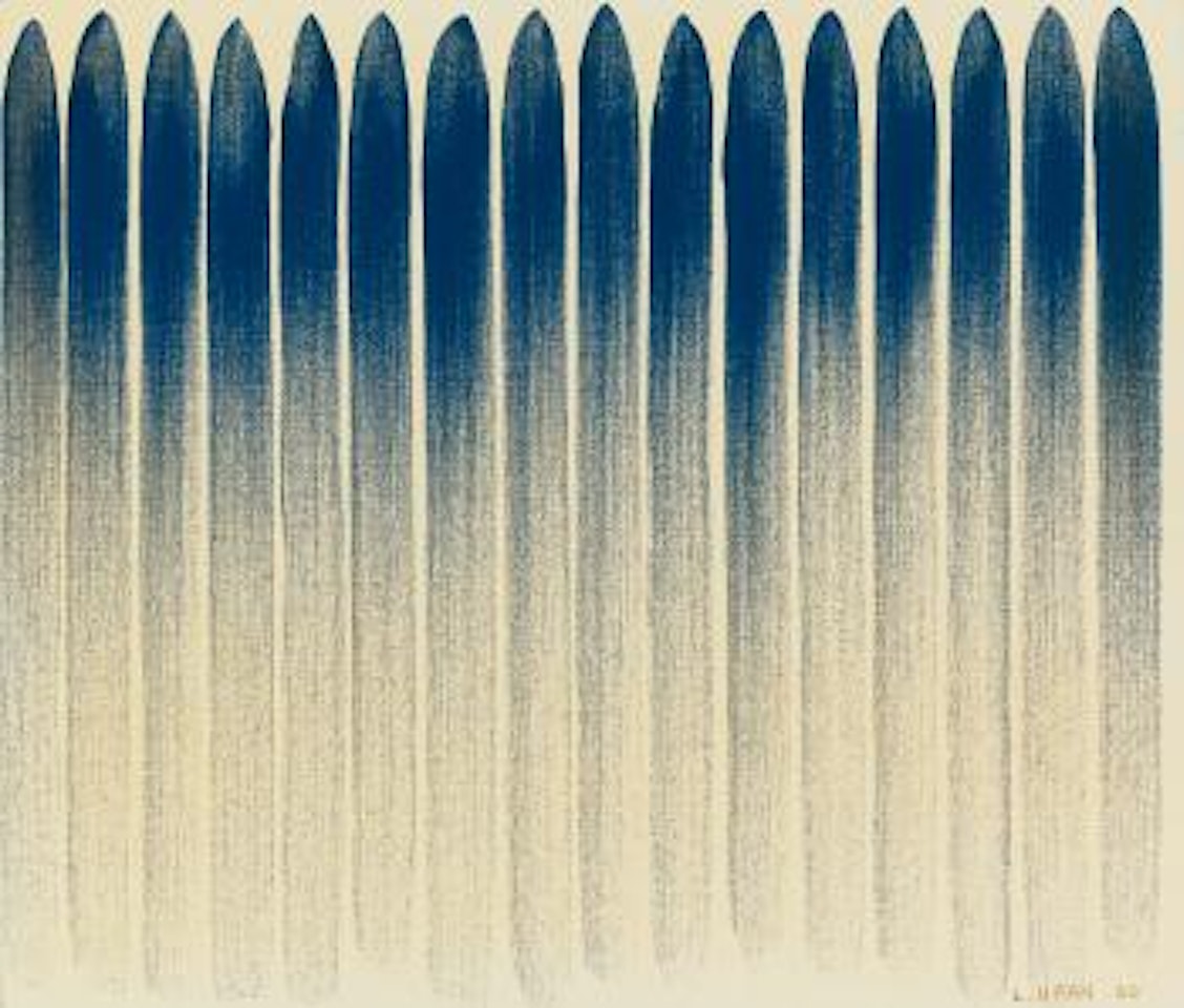 From Line, 800113 by Lee Ufan