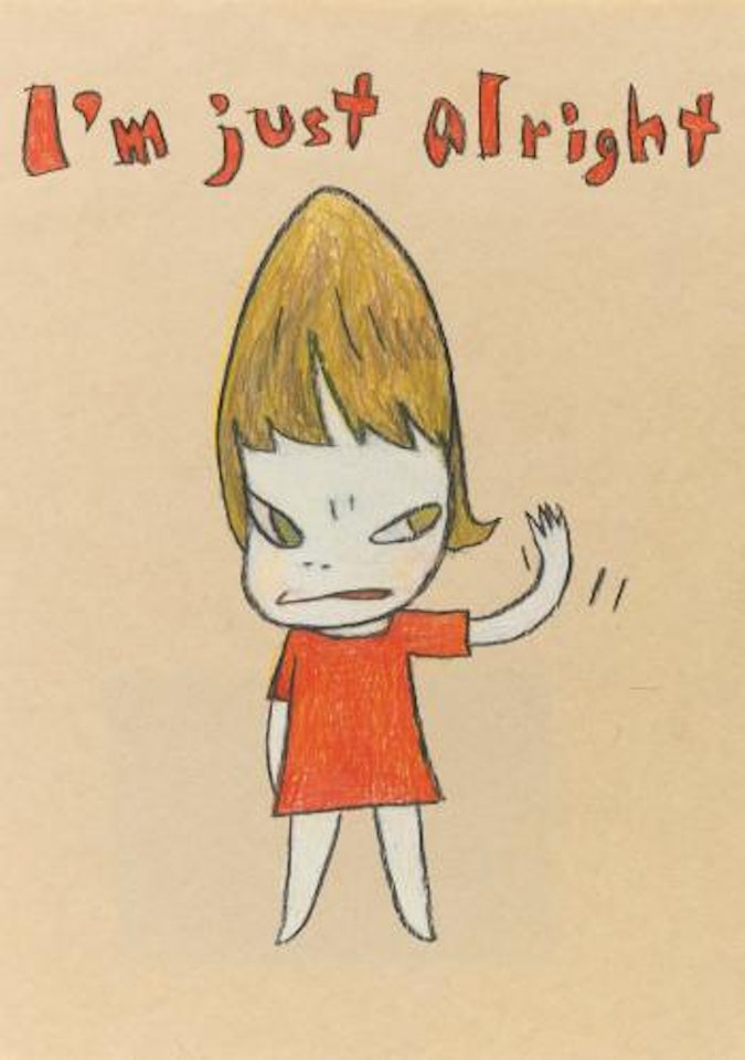 I'm Just Alright by Yoshitomo Nara