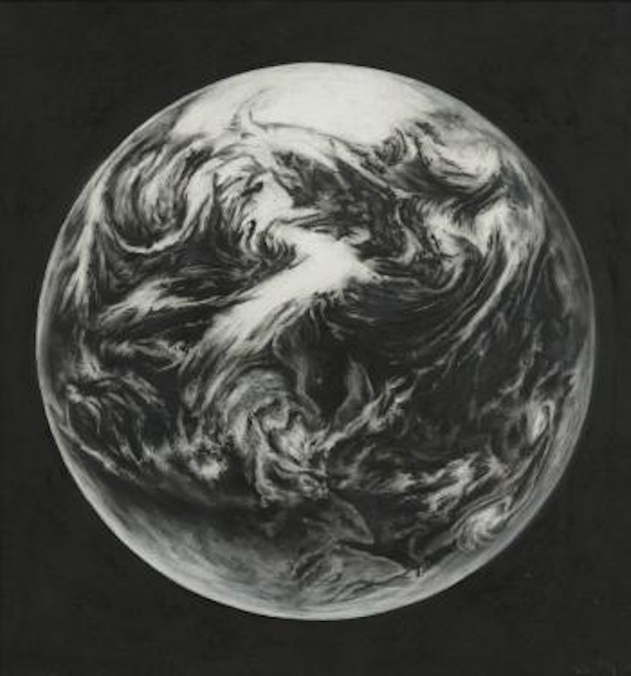 Untitled (Earth 3, Small) by Robert Longo