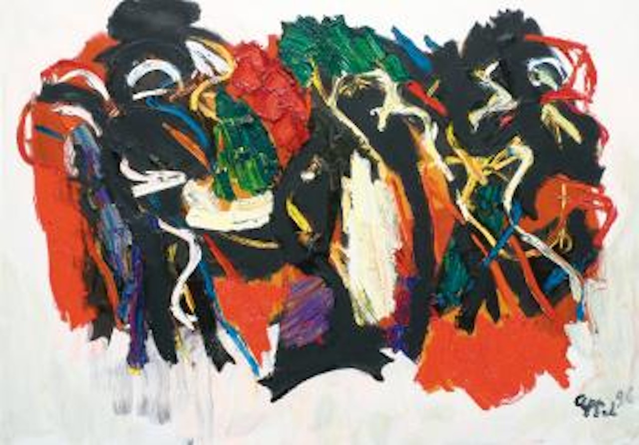 Birth Of Landscape #7 by Karel Appel