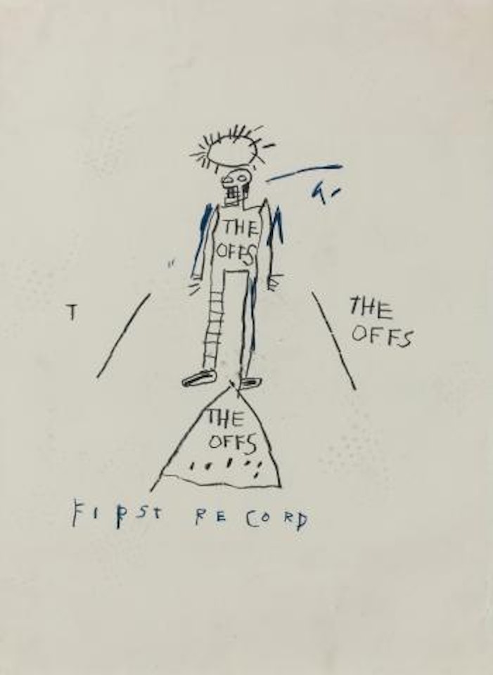 Untitled (The Offs) by Jean-Michel Basquiat