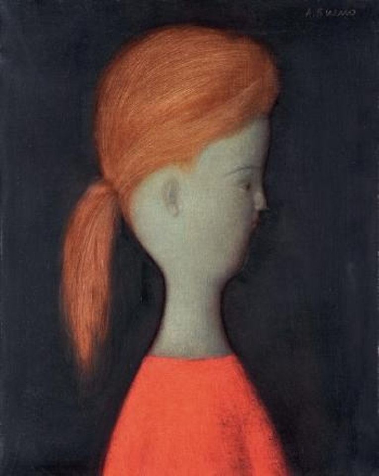 Profilo su fondo nero by Antonio Bueno