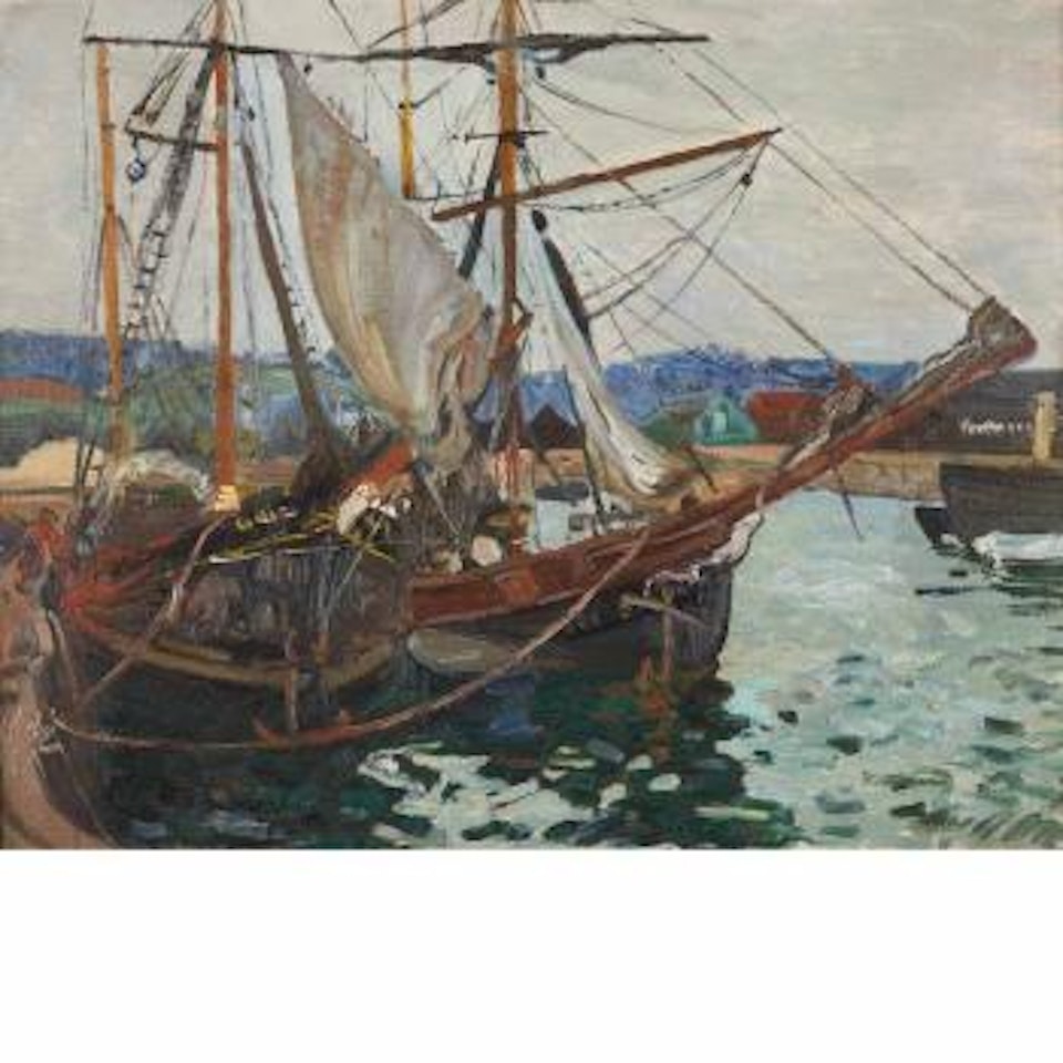 Fishing boats, Gloucester by Hayley Lever