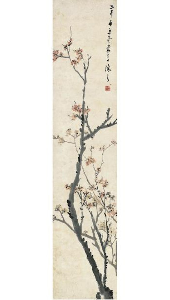 Red plum blossom by Wu Xizai