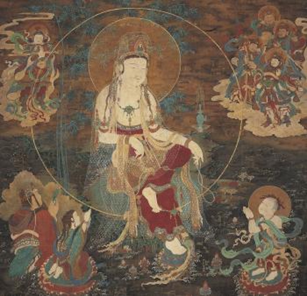 Figure of Kuan-Yin by Chinese School