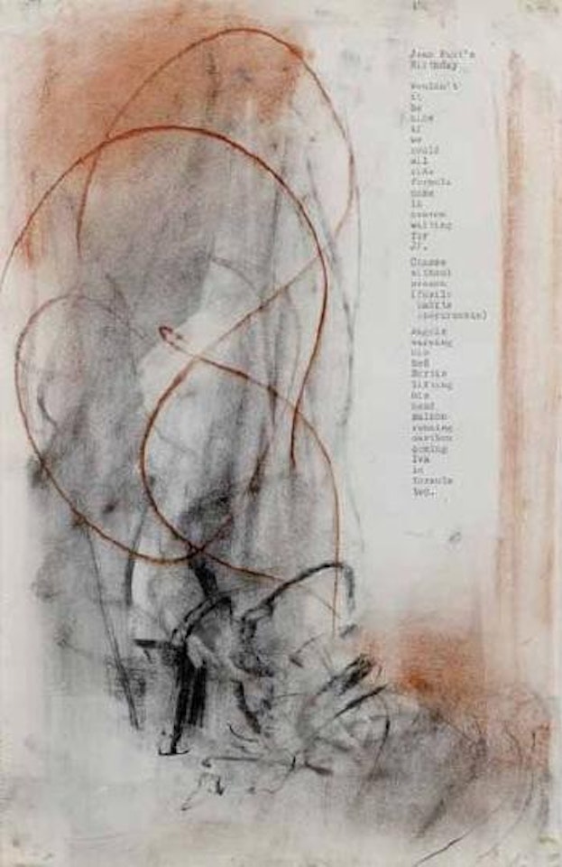 Jean-Paul's birthday by Joan Mitchell