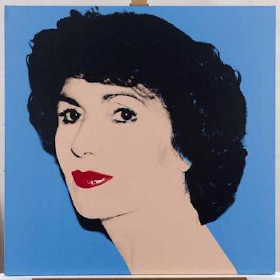 Portrait of Mrs. K. (Frau Krüll) by Andy Warhol