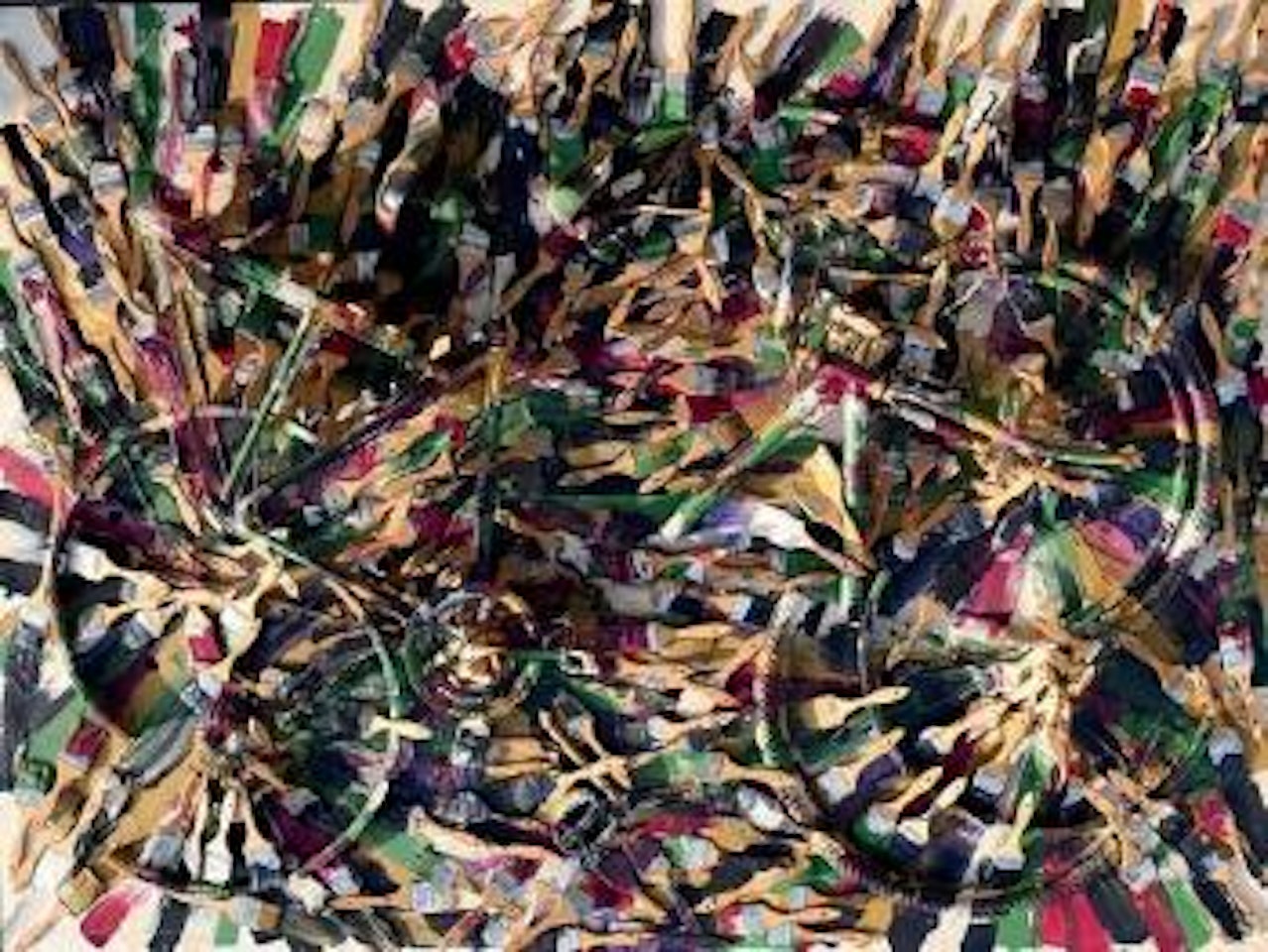Color motion by Arman