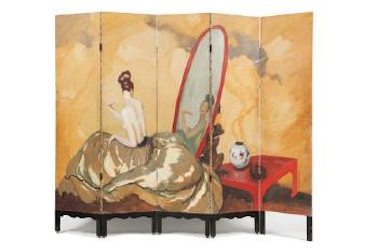 Jeune femme à sa toilette by Jean Gabriel Domergue