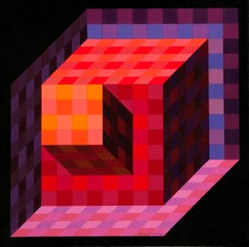 Composition by Victor Vasarely