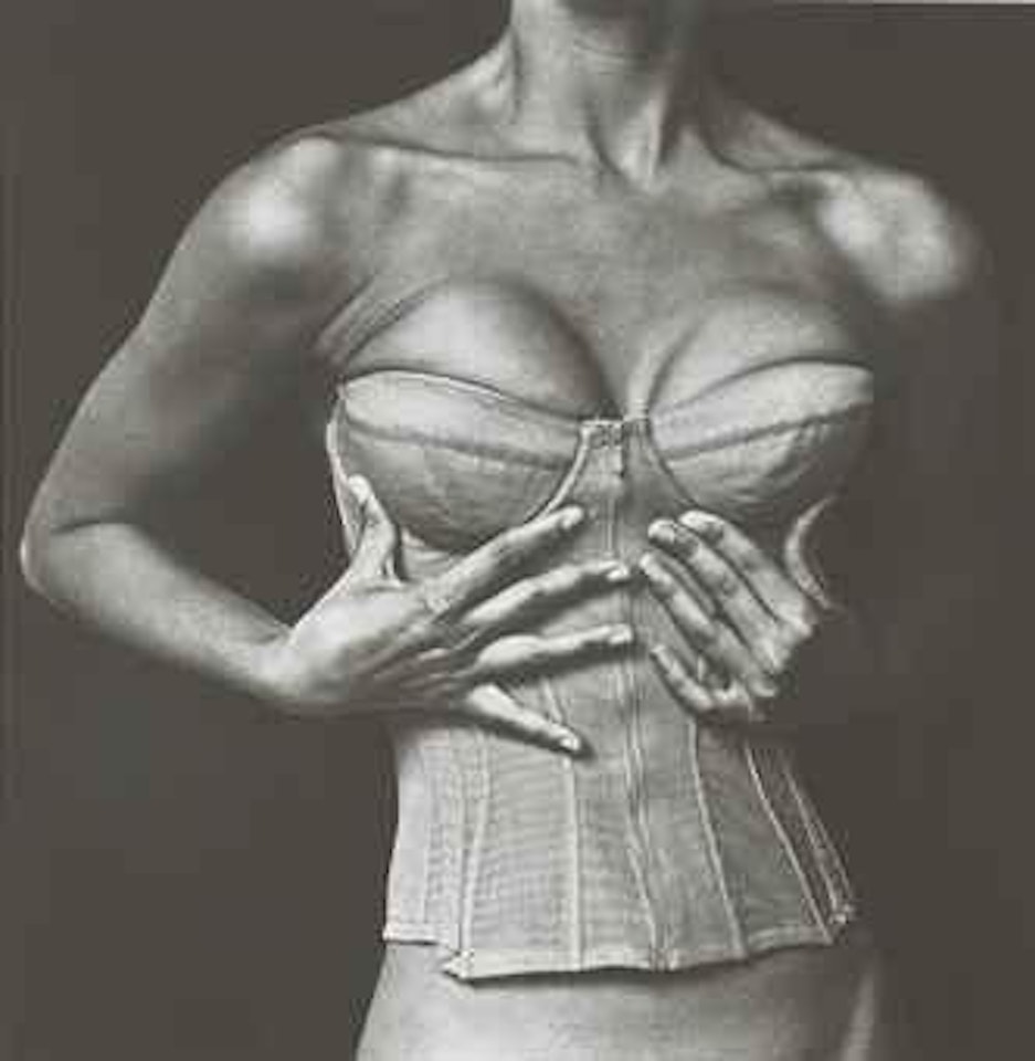 Corset Karl Lagerfeld for Chanel, New York by Irving Penn