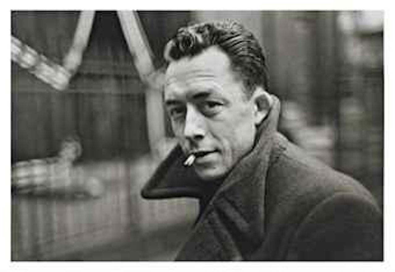 Albert Camus, Paris by Henri Cartier-Bresson