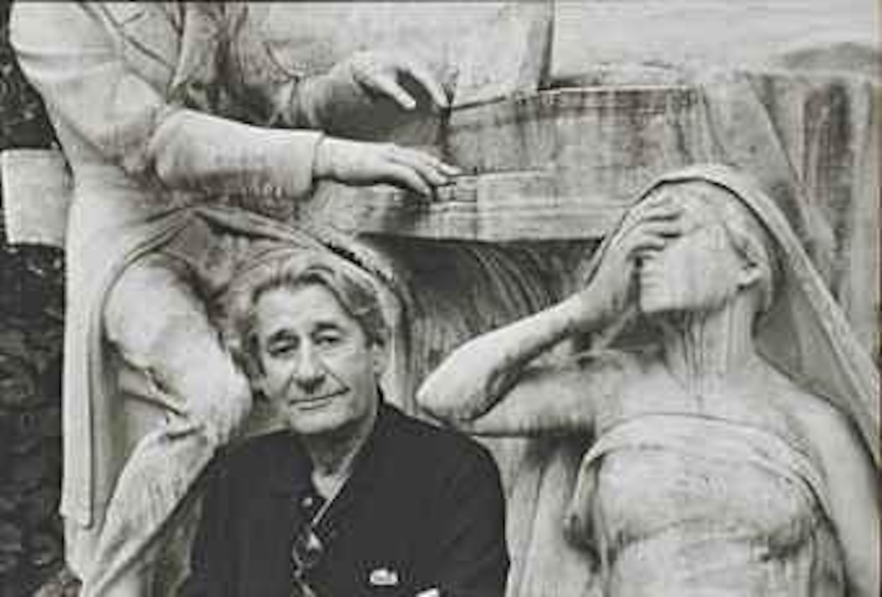 Helmut Newton, Parc Monceau, Paris by Henri Cartier-Bresson