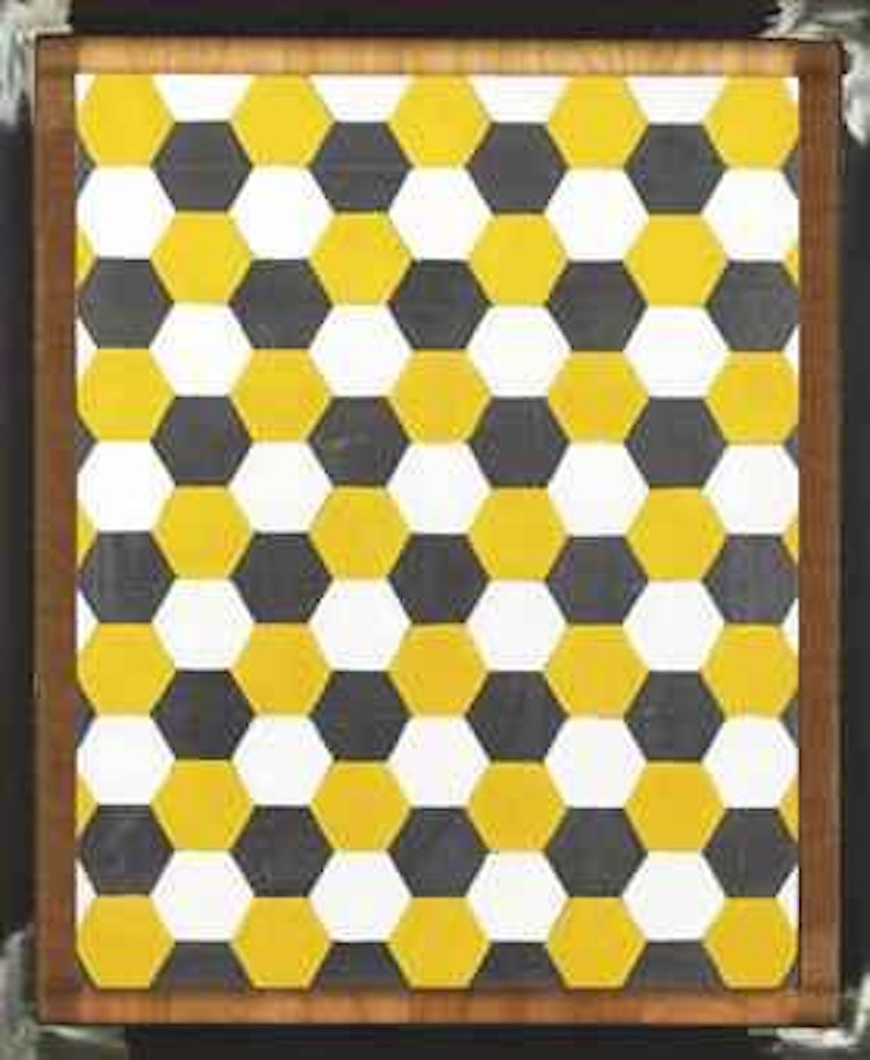Untitled (Lead Hexagon: 4) by Sherrie Levine