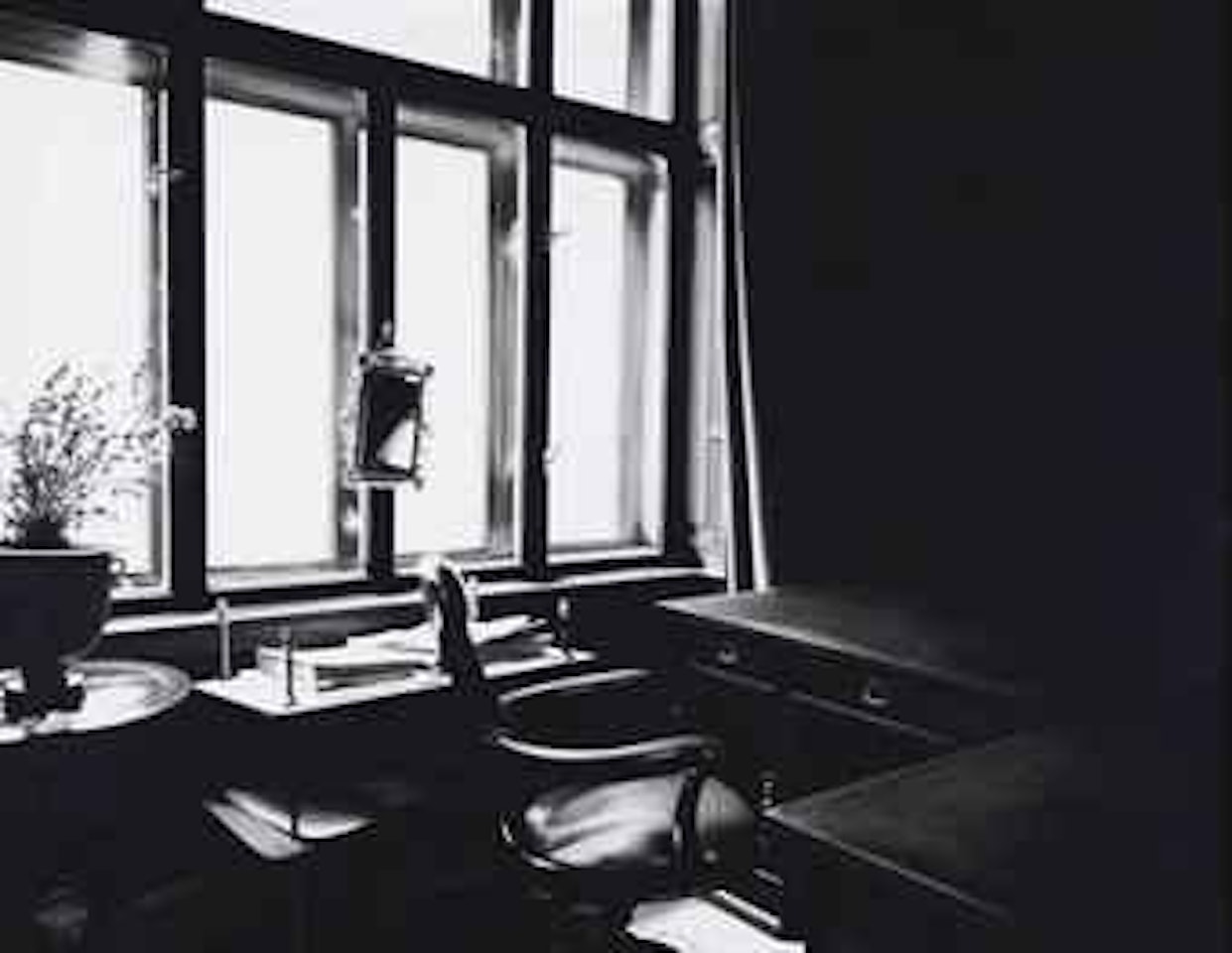 Untitled (Freud's Desk by Window, 1938) by Robert Longo