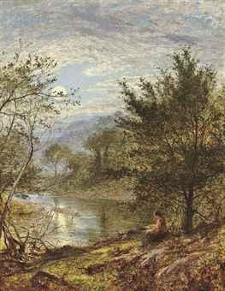 Nature's Spirit Serene and Still by Benjamin Williams Leader