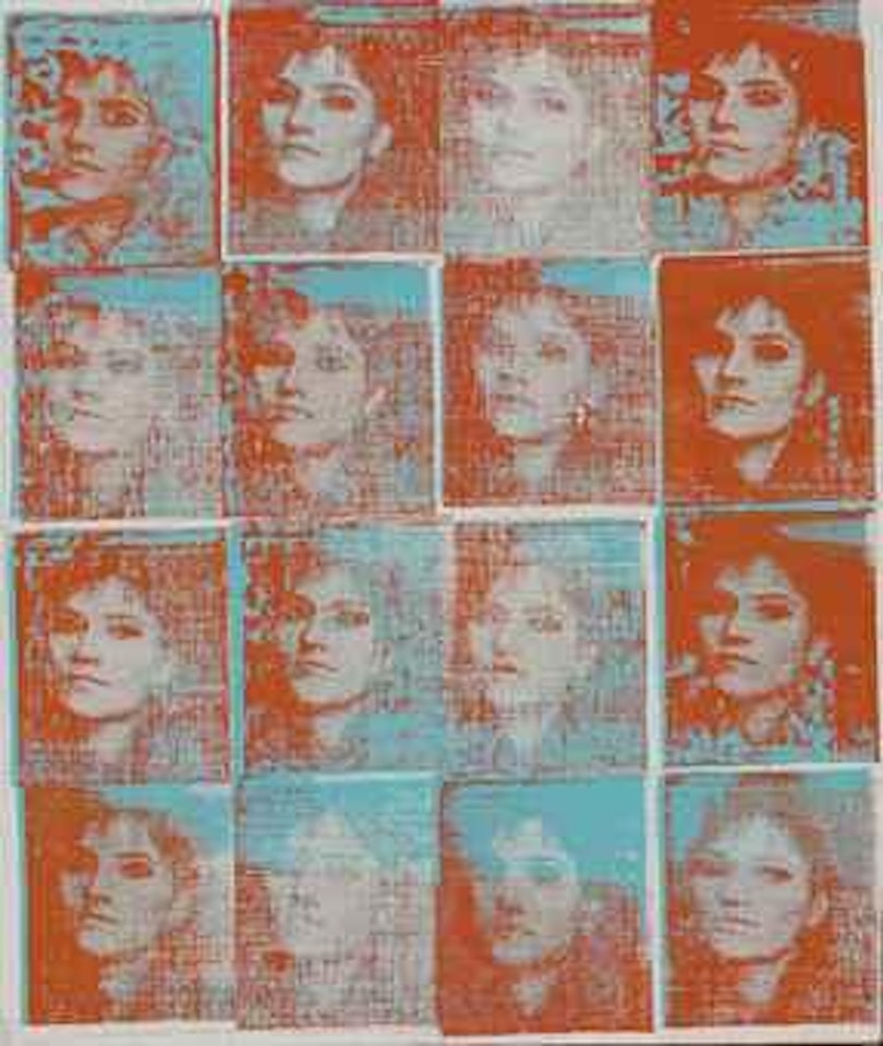 Patty Oldenburg by Andy Warhol