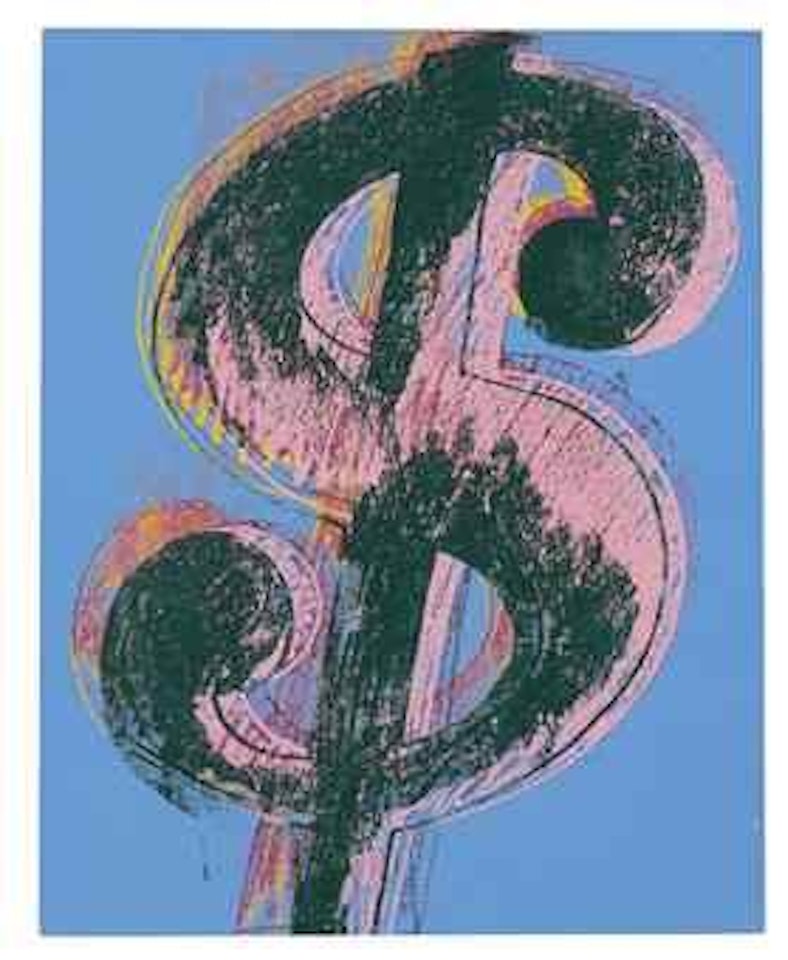 Dollar Sign by Andy Warhol