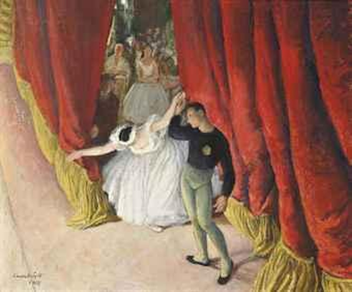 The final curtain by Laura Knight